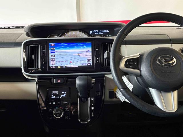 ムーヴキャンバスＧブラックアクセントリミテッド　ＳＡIII４ＷＤ　純正ナビ　パノラマモニター　ステアリングスイッチ　両側電動スライドドア　チルトステアリング　純正ドライブレコーダー　リモコンエンジンスターター　ＬＥＤヘッドライト／フォグランプ（秋田県）の中古車