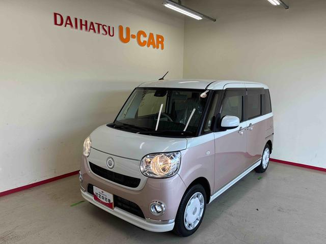 ムーヴキャンバスＸリミテッドメイクアップ　ＳＡII４ＷＤ　純正ナビ　ドライブレコーダー　リモコンエンジンスターター　バックカメラ　ステアリングスイッチ　両側電動スライドドア　ハロゲンヘッドライト　ＬＥＤフォグランプ　サイドエアバック（秋田県）の中古車