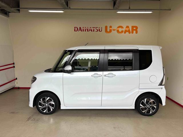 タントカスタムＸ４ＷＤ　純正ナビ　バックカメラ　ステアリングスイッチ　ドライブレコーダー　ＴＶコントロールキット　ＥＴＣ　両側電動スライドドア　両側シートヒーター　オートエアコン／ライト／ハイビーム／電動ドアミラー（秋田県）の中古車