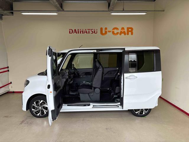 タントカスタムＸ４ＷＤ　純正ナビ　バックカメラ　ステアリングスイッチ　ドライブレコーダー　ＴＶコントロールキット　ＥＴＣ　両側電動スライドドア　両側シートヒーター　オートエアコン／ライト／ハイビーム／電動ドアミラー（秋田県）の中古車