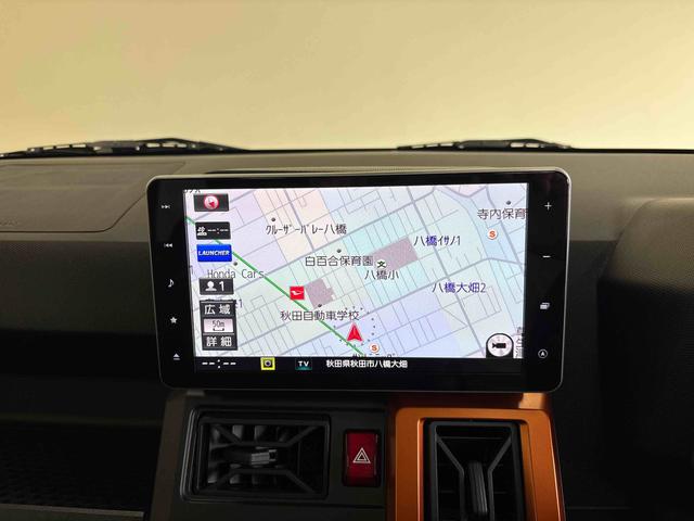 タフトＧ４ＷＤ　純正ナビ　バックカメラ　ステアリングスイッチ　ＬＥＤヘッドランプ／フォグランプ　両側シートヒーター　コーナーセンサー　電動パーキングブレーキ　ドライブレコーダー　運転席シートリフター（秋田県）の中古車