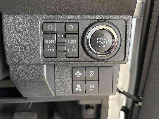 ムーヴキャンバスストライプスG4WD オーディオレス バックカメラ ステアリングスイッチ LEDヘッドランプ/フォグランプ 両側電動スライドドア 両側シートヒーター 電動パーキングブレーキ コーナーセンサー ほっとカップホルダー(秋田県)の中古車
