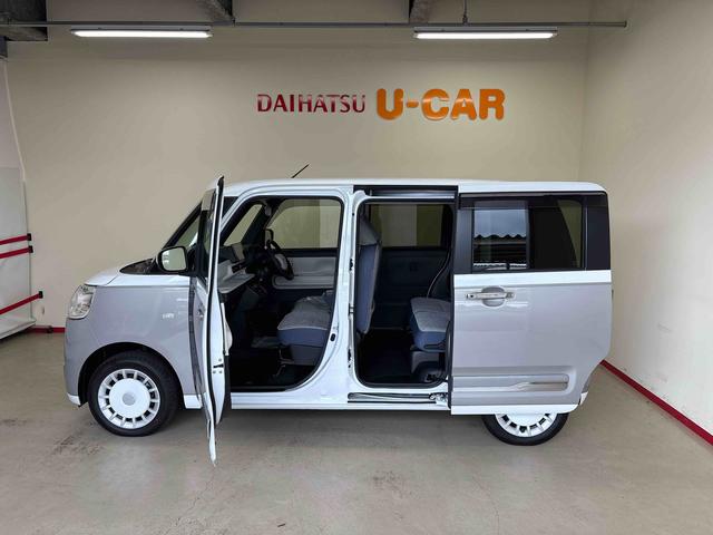 ムーヴキャンバスストライプスＧ４ＷＤ　ディスプレイオーディオ　バックカメラ　ステアリングスイッチ　ＬＥＤヘッドランプ／フォグランプ　社外品ドライブレコーダー　ＥＴＣ　両側電動スライドドア　両側シートヒーター　コーナーセンサー（秋田県）の中古車