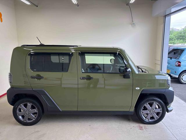 タフトG ダーククロムベンチャー4WD オーディオレス バックカメラ ステアリングスイッチ LEDヘッドランプ/フォグランプ 電動パーキングブレーキ 両側シートヒーター コーナーセンサー チルトステアリング 運転席シートリフター(秋田県)の中古車