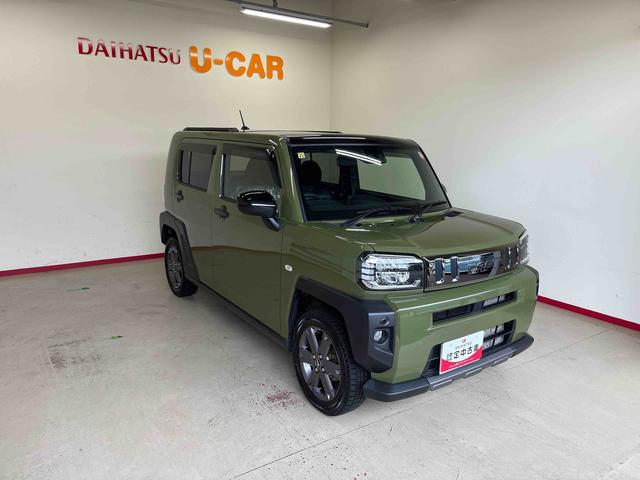 タフトG ダーククロムベンチャー4WD オーディオレス バックカメラ ステアリングスイッチ LEDヘッドランプ/フォグランプ 電動パーキングブレーキ 両側シートヒーター コーナーセンサー チルトステアリング 運転席シートリフター(秋田県)の中古車