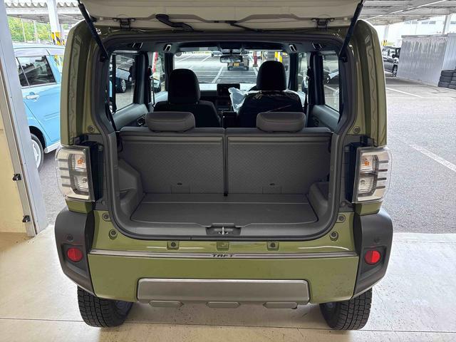 タフトG ダーククロムベンチャー4WD オーディオレス バックカメラ ステアリングスイッチ LEDヘッドランプ/フォグランプ 電動パーキングブレーキ 両側シートヒーター コーナーセンサー チルトステアリング 運転席シートリフター(秋田県)の中古車