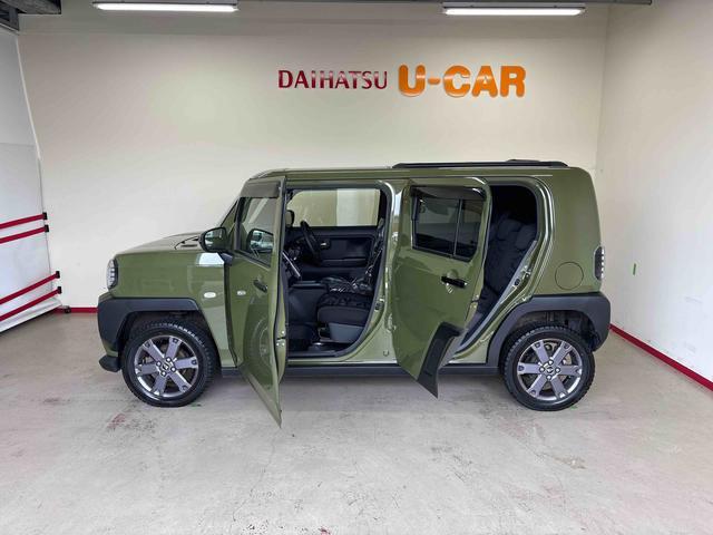 タフトG ダーククロムベンチャー4WD オーディオレス バックカメラ ステアリングスイッチ LEDヘッドランプ/フォグランプ 電動パーキングブレーキ 両側シートヒーター コーナーセンサー チルトステアリング 運転席シートリフター(秋田県)の中古車