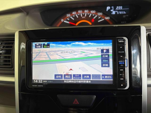 タントX4WD 純正ナビ バックカメラ ハロゲンヘッドライト ETC 社外品ドライブレコーダー キーフリーシステム 運転席シートヒーター 助手席電動スライドドア リモコンエンジンスターター チルトステアリング(秋田県)の中古車