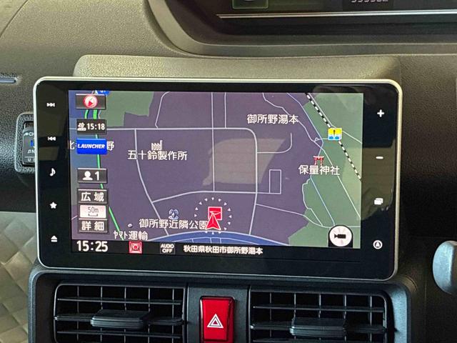 タントＸ４ＷＤ　スマアシ（衝突安全防止機能）　純正ナビ／ドラレコ　バックカメラ　片側パワースライドドア　オートエアコン／ライト　ＬＥＤヘッドランプ　チルトステアリング　シートリフター　前席シートヒーター（秋田県）の中古車