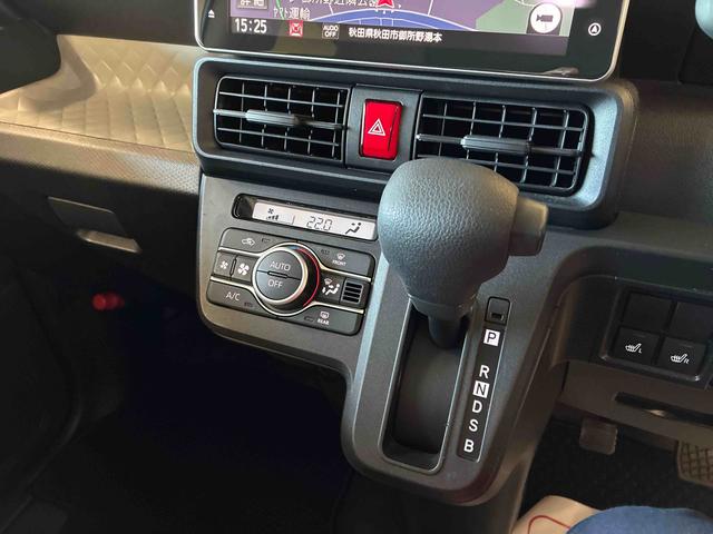 タントＸ４ＷＤ　スマアシ（衝突安全防止機能）　純正ナビ／ドラレコ　バックカメラ　片側パワースライドドア　オートエアコン／ライト　ＬＥＤヘッドランプ　チルトステアリング　シートリフター　前席シートヒーター（秋田県）の中古車