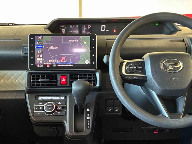 タントＸ４ＷＤ　スマアシ（衝突安全防止機能）　純正ナビ／ドラレコ　バックカメラ　片側パワースライドドア　オートエアコン／ライト　ＬＥＤヘッドランプ　チルトステアリング　シートリフター　前席シートヒーター（秋田県）の中古車