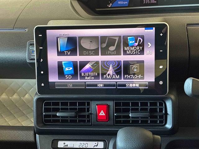 タントＸ４ＷＤ　スマアシ（衝突安全防止機能）　純正ナビ／ドラレコ　バックカメラ　片側パワースライドドア　オートエアコン／ライト　ＬＥＤヘッドランプ　チルトステアリング　シートリフター　前席シートヒーター（秋田県）の中古車