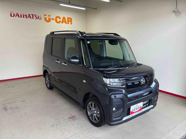 タントファンクロス4WD ディスプレイオーディオ バックカメラ ステアリングスイッチ LEDヘッドランプ/フォグランプ 両側電動スライドドア 両側シートヒーター 電動パーキングブレーキ コーナーセンサー(秋田県)の中古車