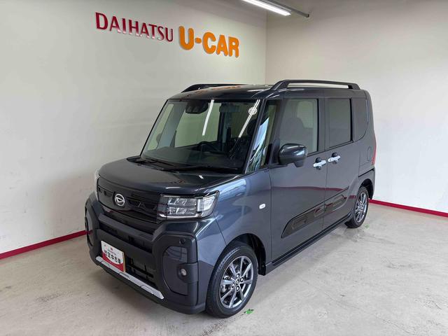 タントファンクロス4WD ディスプレイオーディオ バックカメラ ステアリングスイッチ LEDヘッドランプ/フォグランプ 両側電動スライドドア 両側シートヒーター 電動パーキングブレーキ コーナーセンサー(秋田県)の中古車