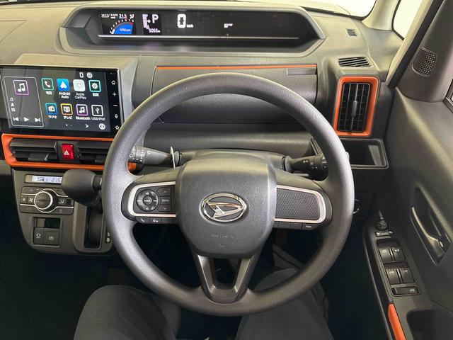 タントファンクロス4WD ディスプレイオーディオ バックカメラ ステアリングスイッチ LEDヘッドランプ/フォグランプ 両側電動スライドドア 両側シートヒーター 電動パーキングブレーキ コーナーセンサー(秋田県)の中古車