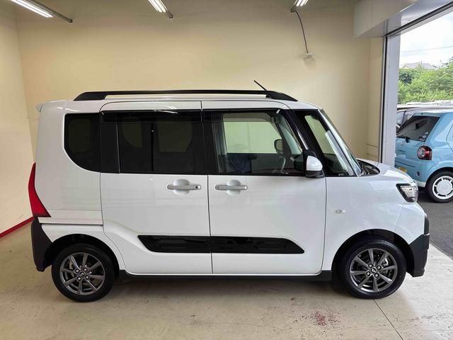 タントファンクロス4WD ディスプレイオーディオ バックカメラ ステアリングスイッチ LEDヘッドランプ/フォグランプ 電動パーキングブレーキ 両側電動スライドドア 両側シートヒーター コーナーセンサー(秋田県)の中古車