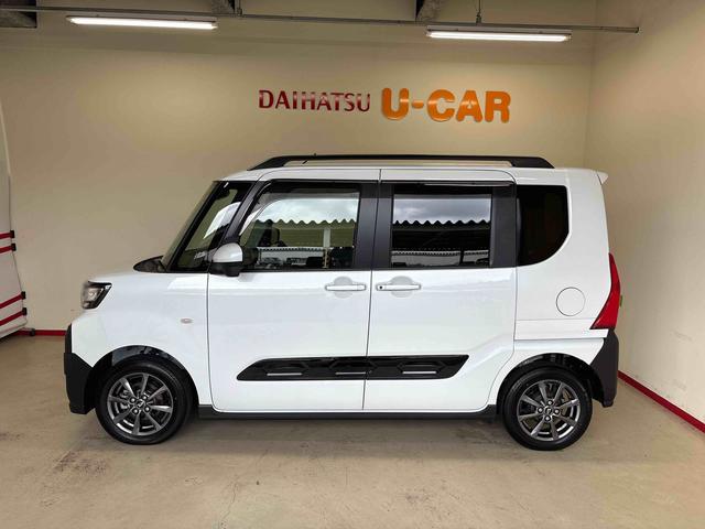 タントファンクロス4WD ディスプレイオーディオ バックカメラ ステアリングスイッチ LEDヘッドランプ/フォグランプ 電動パーキングブレーキ 両側電動スライドドア 両側シートヒーター コーナーセンサー(秋田県)の中古車