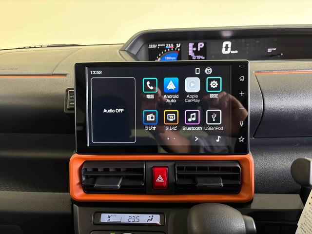 タントファンクロス4WD ディスプレイオーディオ バックカメラ ステアリングスイッチ LEDヘッドランプ/フォグランプ 電動パーキングブレーキ 両側電動スライドドア 両側シートヒーター コーナーセンサー(秋田県)の中古車