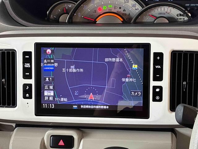 ムーヴキャンバスGメイクアップVS SAIII4WD 純正ナビ パノラマモニター ステアリングスイッチ LEDヘッドランプ/フォグランプ 両側電動スライドドア 運転席シートヒーター 簡易リモコンエンジンスターター チルトステアリング(秋田県)の中古車