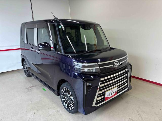 タントカスタムRS4WD 純正ナビ バックカメラ ステアリングスイッチ ドライブレコーダー リモコンエンジンスターター LEDヘッドランプ/フォグランプ 両側電動スライドドア 両側シートヒーター チルトステアリング(秋田県)の中古車