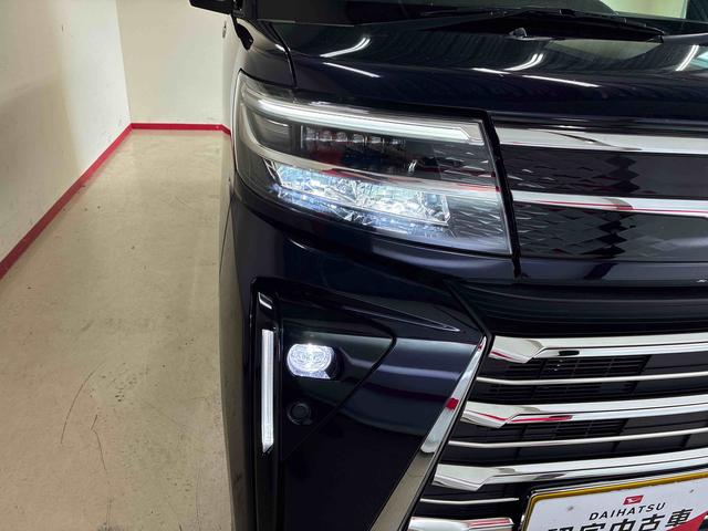 タントカスタムRS4WD 純正ナビ バックカメラ ステアリングスイッチ ドライブレコーダー リモコンエンジンスターター LEDヘッドランプ/フォグランプ 両側電動スライドドア 両側シートヒーター チルトステアリング(秋田県)の中古車