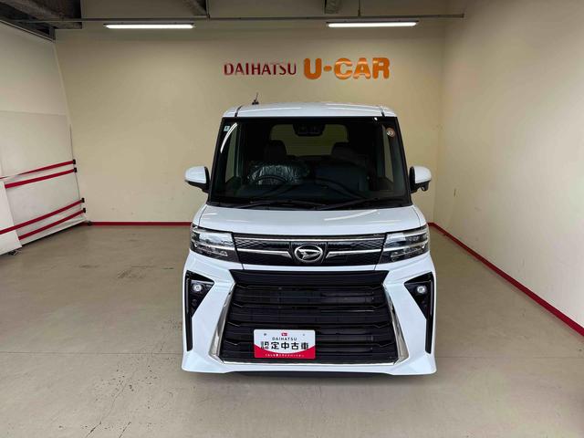 タントカスタムＸ４ＷＤ　オーディオレス　バックカメラ　ステアリングスイッチ　ＬＥＤヘッドライト／フォグランプ　両側電動スライドドア　両側シートヒーター　電動パーキングブレーキ　コーナーセンサー　チルトステアリング（秋田県）の中古車