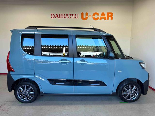 タントファンクロス　ｅｃｏＩＤＬＥ非装着車４ＷＤ　ディスプレーオーディオ　ＬＥＤヘッドライト／フォグランプ　両側電動スライドドア　両側シートヒーター　バックカメラ　ステアリングスイッチ　オートエアコン／ライト／電動ドアミラー／ハイビーム（秋田県）の中古車