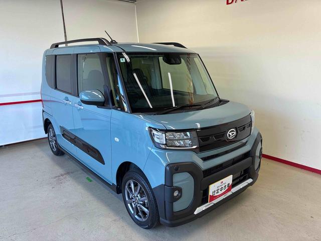 タントファンクロス　ｅｃｏＩＤＬＥ非装着車４ＷＤ　ディスプレーオーディオ　ＬＥＤヘッドライト／フォグランプ　両側電動スライドドア　両側シートヒーター　バックカメラ　ステアリングスイッチ　オートエアコン／ライト／電動ドアミラー／ハイビーム（秋田県）の中古車