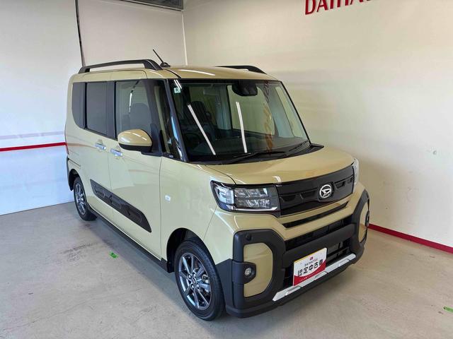 タントファンクロス4WD ディスプレーオーディオ バックカメラ ステアリングスイッチ LEDヘッドライト/フォグランプ 両側電動スライドドア 両側シートヒーター チルトステアリング 運転席シートリフター(秋田県)の中古車