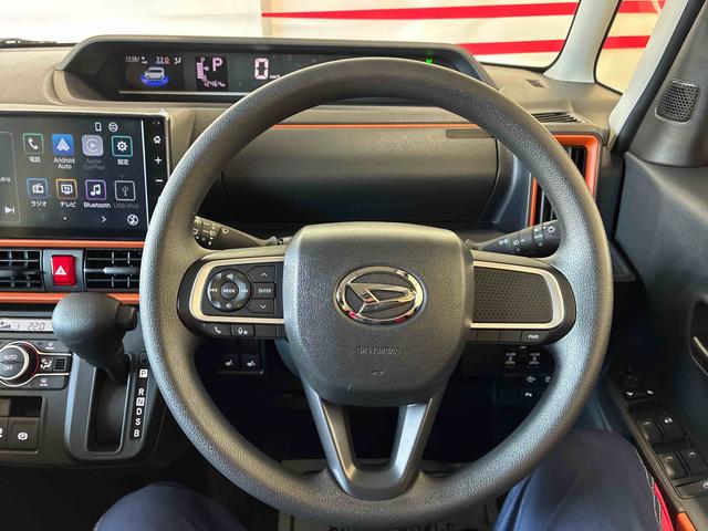 タントファンクロス4WD ディスプレーオーディオ バックカメラ ステアリングスイッチ LEDヘッドライト/フォグランプ 両側電動スライドドア 両側シートヒーター チルトステアリング 運転席シートリフター(秋田県)の中古車