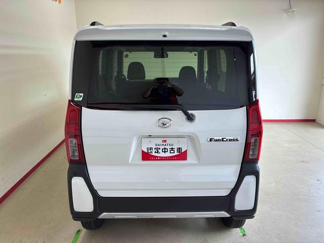 タントファンクロス4WD オーディオレス LEDヘッドライト/フォグランプ 両側電動スライドドア 両側シートヒーター チルトステアリング 運転席シートリフター バックカメラ ステアリングスイッチ オートエアコン/ライト(秋田県)の中古車