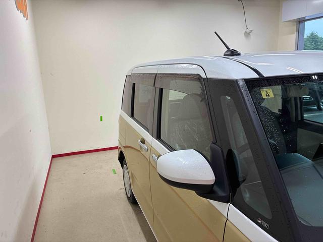 ムーヴキャンバスストライプスX4WD スマアシ(衝突安全防止機能) 純正ディスプレイオーディオ バックカメラ 両側パワースライドドア キーフリー オートエアコン/ライト ハロゲンヘッドランプ ワイヤレス充電機能 チルトステアリング(秋田県)の中古車