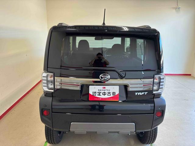 タフトG ダーククロムベンチャー eco IDLE非装着車4WD オーディオレス バックカメラ ステアリングスイッチ LEDヘッドライト/フォグランプ クルーズコントロール コーナーセンサー 両側シートヒーター チルトステアリング 運転席シートリフター(秋田県)の中古車