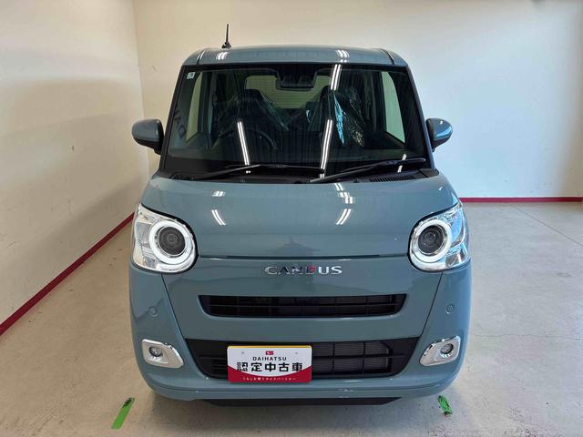 ムーヴキャンバスセオリーＧ４ＷＤ　オーディオレス　ＬＥＤヘッドライト／フォグランプ　両側電動スライドドア　両側シートヒーター　バックカメラ　ステアリングスイッチ　チルトステアリング　運転席シートリフター　コーナーセンサー（秋田県）の中古車