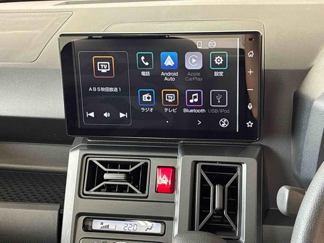 タフトX eco IDLE非装着車4WD スマアシ(衝突安全防止機能) 純正ディスプレイオーディオ バックカメラ キーフリー オートエアコン/ライト LEDヘッドランプ チルトステアリング シートリフター 前席シートヒーター(秋田県)の中古車