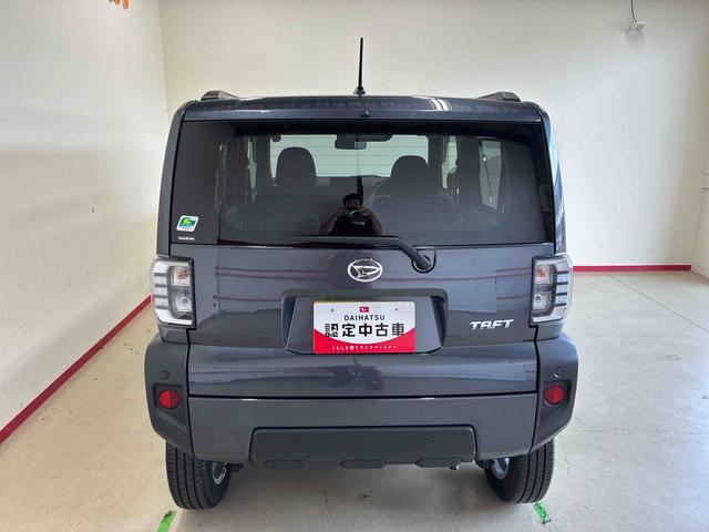 タフトＧ４ＷＤ　スマートアシスト（衝突安全防止機能）　キーフリー　オートエアコン／ライト　ＬＥＤヘッドランプ／フォグランプ　バックカメラ　チルトステアリング　シートリフター　純正リモコンエンジンスターター（秋田県）の中古車