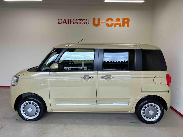 ムーヴキャンバスセオリーG eco IDLE非装着車4WD スマアシ(衝突安全防止機能) キーフリー オートエアコン/ライト LEDヘッドランプ/フォグランプ バックカメラ 両側パワースライドドア チルトステアリング シートリフター 前席シートヒーター(秋田県)の中古車