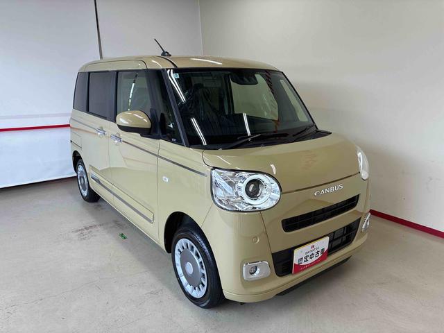 ムーヴキャンバスセオリーG eco IDLE非装着車4WD スマアシ(衝突安全防止機能) キーフリー オートエアコン/ライト LEDヘッドランプ/フォグランプ バックカメラ 両側パワースライドドア チルトステアリング シートリフター 前席シートヒーター(秋田県)の中古車
