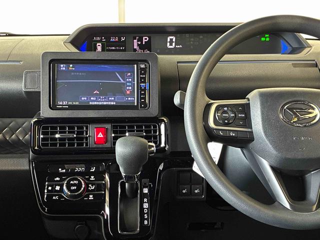 タントカスタムXスタイルセレクション4WD スマアシ(衝突安全防止機能) 純正ナビ 両側パワースライドドア キーフリー オートエアコン/ライト LEDヘッド/フォグランプ バックカメラ チルトステアリング シートリフター(秋田県)の中古車