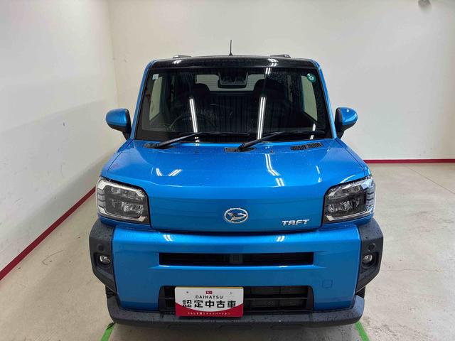 タフトＧターボ４ＷＤ　スマアシ（衝突安全防止機能）　純正ＤＶＤチューナー／リモスタ　バックカメラ　キーフリー　オートエアコン／ライト　ＬＥＤヘッド／フォグランプ　チルトステアリング　シートリフター　サイドエアバッグ（秋田県）の中古車