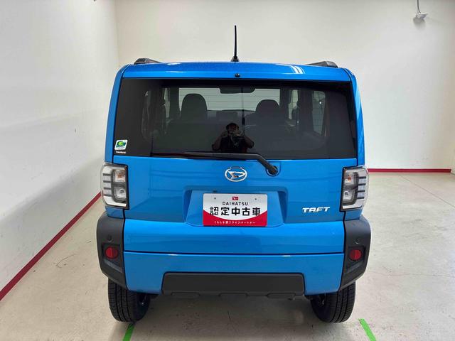 タフトＧターボ４ＷＤ　スマアシ（衝突安全防止機能）　純正ＤＶＤチューナー／リモスタ　バックカメラ　キーフリー　オートエアコン／ライト　ＬＥＤヘッド／フォグランプ　チルトステアリング　シートリフター　サイドエアバッグ（秋田県）の中古車