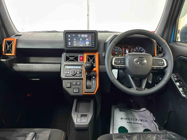 タフトＧターボ４ＷＤ　スマアシ（衝突安全防止機能）　純正ＤＶＤチューナー／リモスタ　バックカメラ　キーフリー　オートエアコン／ライト　ＬＥＤヘッド／フォグランプ　チルトステアリング　シートリフター　サイドエアバッグ（秋田県）の中古車
