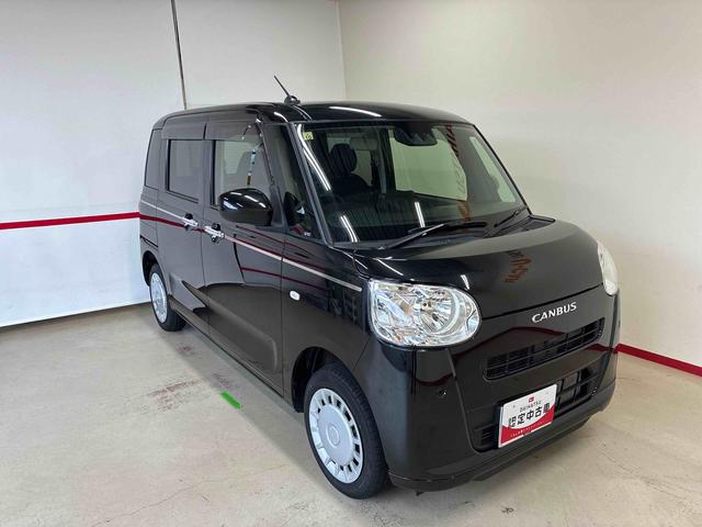 ムーヴキャンバスセオリーX4WD スマアシ(衝突安全防止機能) 純正CDチューナー 両側パワースライドドア キーフリー オートエアコン/ライト ハロゲンヘッドランプ チルトステアリング シートリフター セキュリティアラーム(秋田県)の中古車