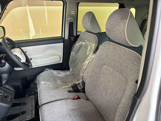 ムーヴキャンバスストライプスG4WD スマアシ(衝突安全防止機能) 両側パワースライドドア オートエアコン/ライト/電動格納式ドアミラー LEDヘッド/フォグランプ バックカメラ キーフリー チルトステアリング シートリフター(秋田県)の中古車