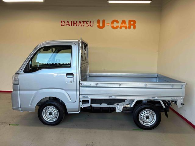 ハイゼットトラック 中古車 スタンダード　農用スペシャルパートタイム４ＷＤ　スマアシ（衝突安全防止機能）　純正ＡＭＦＭチューナー　マニュアルエアコン　オートライト　ハロゲンヘッドランプ　荷台灯　リヤ４枚リーフスプリング　デュアルエアバッグ　コーナーセンサー