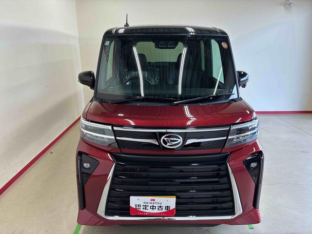タントカスタムＲＳ４ＷＤ　ターボ　スマアシ（衝突安全防止機能）　バックカメラ　両側パワースライドドア　オートエアコン／ライト　ＬＥＤヘッド／フォグランプ　チルトステアリング　シートリフター　前席シートヒーター（秋田県）の中古車