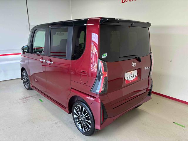タントカスタムＲＳ４ＷＤ　ターボ　スマアシ（衝突安全防止機能）　バックカメラ　両側パワースライドドア　オートエアコン／ライト　ＬＥＤヘッド／フォグランプ　チルトステアリング　シートリフター　前席シートヒーター（秋田県）の中古車