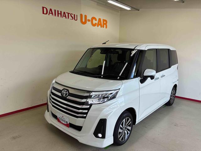 ルーミーカスタムG4WD スマアシ(衝突安全防止機能) ディスプレイオーディオ バックカメラ ドラレコ ETC クルーズコントロール 両側パワースライドドア オートエアコン/ライト LEDヘッド/フォグランプ(秋田県)の中古車