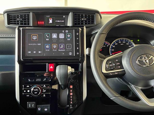 ルーミーカスタムＧ４ＷＤ　スマアシ（衝突安全防止機能）　ディスプレイオーディオ　　バックカメラ　ドラレコ　ＥＴＣ　クルーズコントロール　両側パワースライドドア　オートエアコン／ライト　ＬＥＤヘッド／フォグランプ（秋田県）の中古車