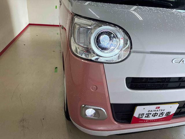 ムーヴキャンバスストライプスＧターボ４ＷＤ　スマアシ（衝突安全防止機能）　純正ディスプレイオーディオ　全周囲カメラ　両側パワースライドドア　クルーズコントロール　オートエアコン／ライト　ＬＥＤヘッド／フォグランプ　ワイヤレス充電機能（秋田県）の中古車